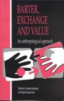 Barter, exchange, and value