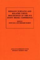 Riemann Surfaces and Related Topics