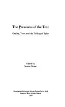 The pressures of the text