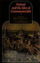 Oxford and the Idea of Commonwealth