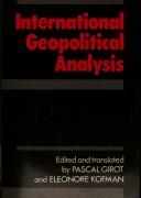 International geopolitical analysis