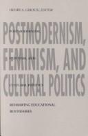 Postmodernism, Feminism, and Cultural Politics