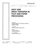 Heat and Mass Transfer in Pulp and Paper Processing
