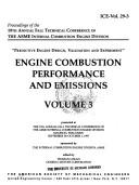 Proceedings of the 19th Annual Fall Technical Conference of the ASME Internal Combustion Engine Division