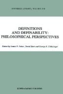 Definitions and definability