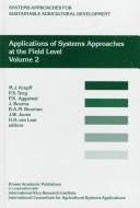 Applications of Systems Approaches at the Farm and Regional Levels