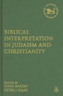 Biblical Interpretation in Judaism and Christianity