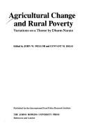 Agricultural Change and Rural Poverty