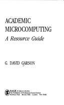 Academic microcomputing