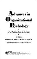 Advances in Organizational Psychology