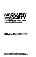 Biography and Society