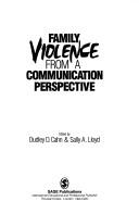 Family Violence from a Communication Perspective