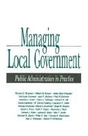 Managing local government
