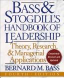 Handbook of Leadership