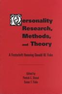 Personality Research, Methods, and Theory