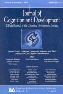 U-shaped changes in behavior and their implications for cognitive development