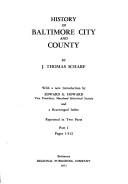 History of Baltimore City and County