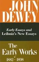 The Early Works of John Dewey, Volume 1, 1882 - 1898