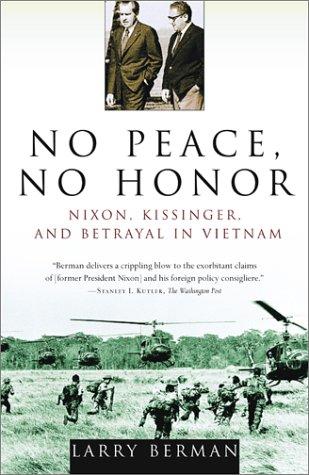 No peace, no honor