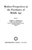 Modern perspectives in the psychiatry of middle age