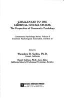 Challenges to the Criminal Justice System