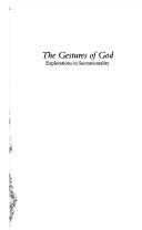 Gestures of God: Explorations in Sacramentality