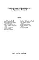 Physico-chemical Methodologies in Psychiatric Research