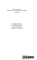 Criminal science in a global society