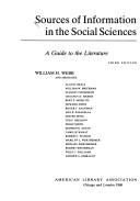 Sources of information in the social sciences : a guide to the literature