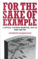 For the sake of example