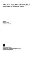 Natural Resource Economics