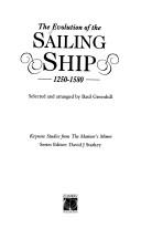 The evolution of the sailing ship, 1250-1580
