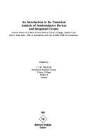 An Introduction to the Numerical Analysis of Semiconductor Devices and Integrated Circuits