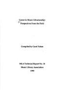 Career in music librarianship