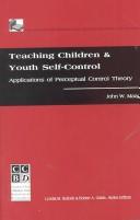 Teaching Children and Youth Self-Control