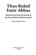 Thus Ruled Emir Abbas