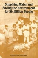 Supplying Water and Saving the Environment for Six Billion People