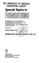 Special Topics in Foundations