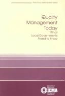 Quality management today