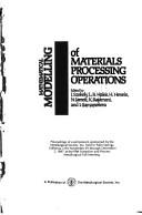 Mathematical Modeling of Materials Processing Operations