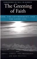 The Greening of Faith