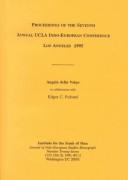 Proceedings of the 7th UCLA Indo-European Conference, Los Angeles, 1995