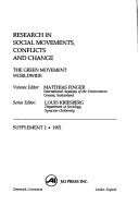Research in Social Movements, Conflicts and Change