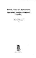 Britain, France and Appeasement