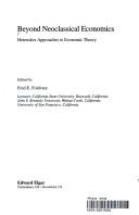 Beyond Neoclassical Economics