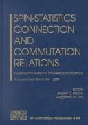Spin-statistics connection and commutation relations