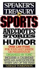 Speaker's Treasury of Sports Anecdotes, Stories and Humor
