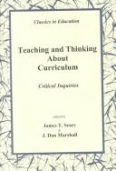 Teaching and thinking about curriculum