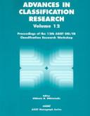 Advances in classification research, volume 12
