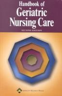 Handbook of Geriatric Nursing Care